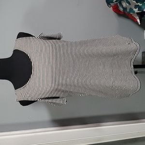 ♥️ 2/$25 Michael Kors Stripped Short Sleeve Blouse sz M & L New With Tags